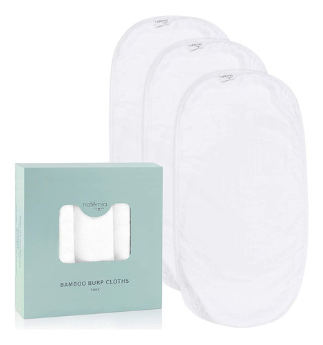 Natemia Bambu Muselina Burp Cloth Set