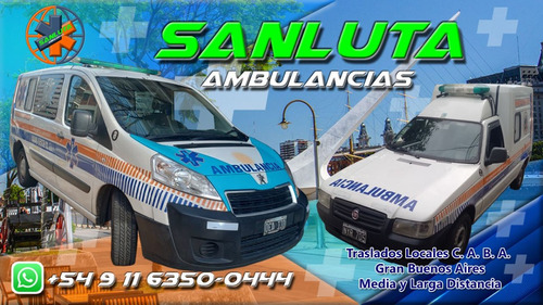 Servicio De Ambulancias  - Traslados  Privados Particulares