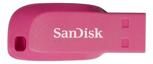 comprar Memoria Usb Sandisk Cruzer Blade 16gb 2.0 Rosa Eléctrico