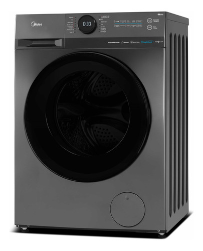 Lavasecarropas Midea Inverter Smart 8 Kg Mf200d80wb/t-a1 Gris Oscuro