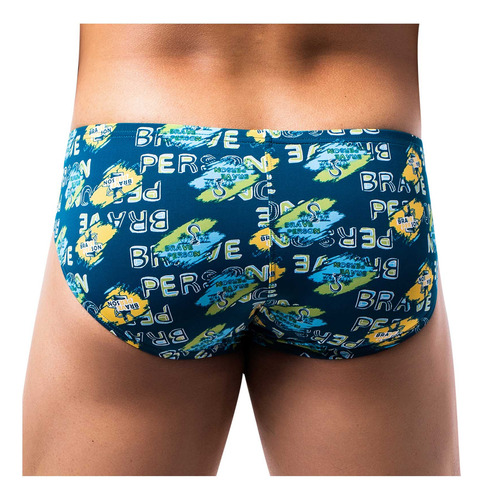 Bragas Transpirables De Cintura Baja Con Estampado Casual De