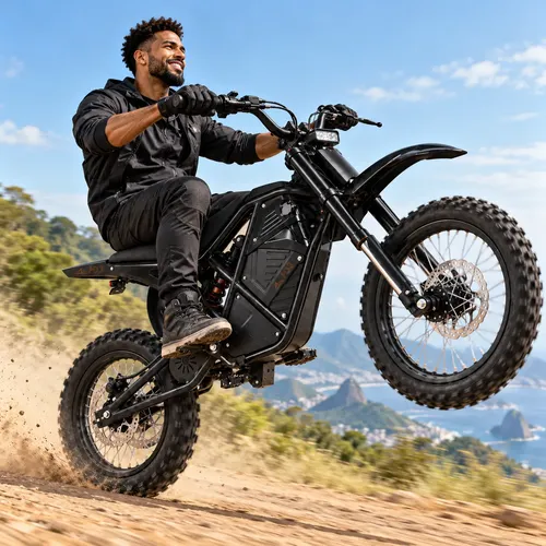 Bicicleta Eletrica Off-road 1000w Bike 50km Hdj Lítio 23ah
