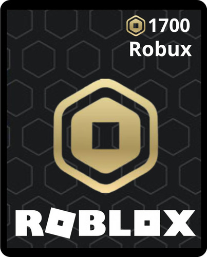 1700 Robux Roblox Codigo Digital