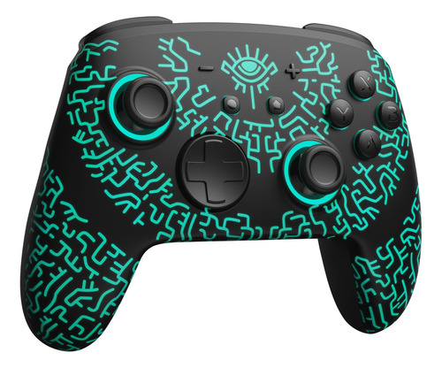 Controlador Inalámbrico Switch Pro Funlab Firefly Con 7 Led