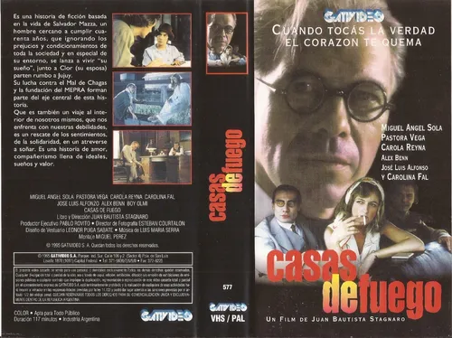 Casas De Fuego Vhs Miguel Ángel Solá Carola Reyna (Usado)