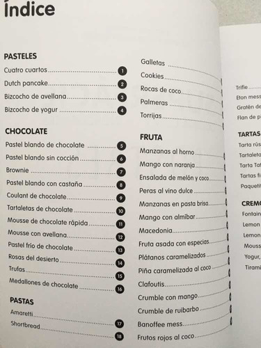 Postres. Superfácil Cocina Con 2-6 Ingredientes. Natacha Arn (Usado)