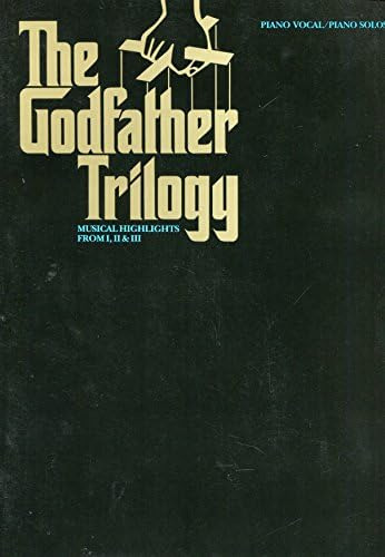 Libro:  The Godfather Trilogy Piano, Vocal And Guitar Chords