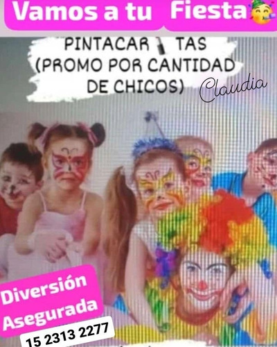 Pinta Caritas .promo Cantidad De Chicos