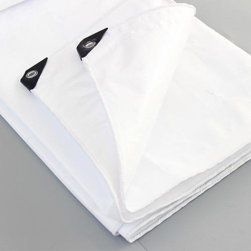 Carpa Impermeable 2x6 Lona Blanca Multiusos Filtro Uv Lona