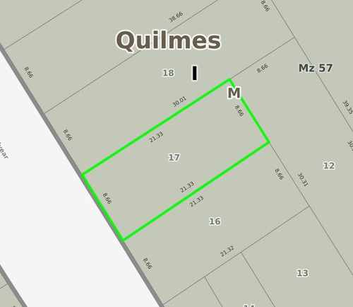 Terreno En Venta - 185mts2 - Quilmes