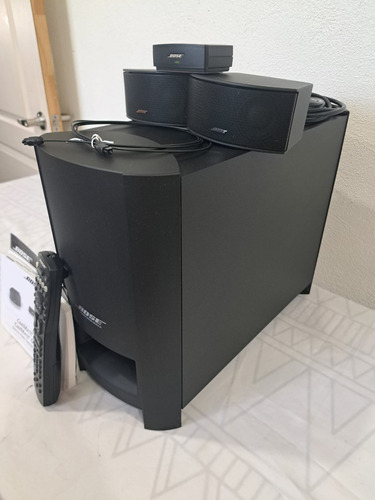 Bose Cinemate Gs Serie Ii Con Manual Completo (Usado)