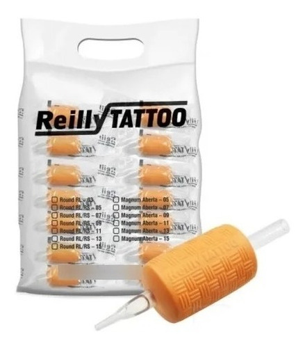20 Biqueiras Reilly Tattoo 30mm 9 Rl Tattoo Tatuagem 