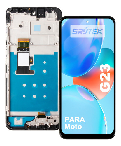 Para Moto G13/ G23 Xt2331 Tela Frontal Display Aro Original