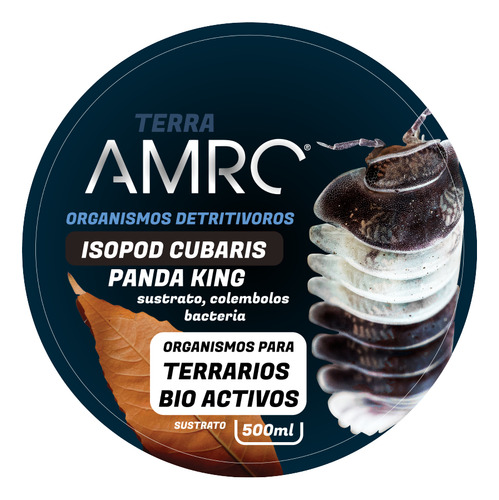 Isopodos Cubaris Panda King Cochinillas 6pzs