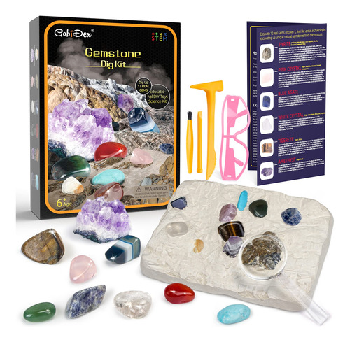 Kit De Excavacin De Piedras Preciosas, Kit De Ciencia De Jug