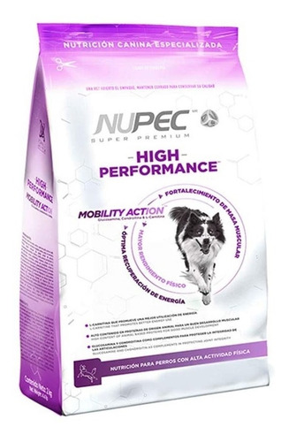 Alimento Nupec Perro Adulto Nutrición High Performance 8kg