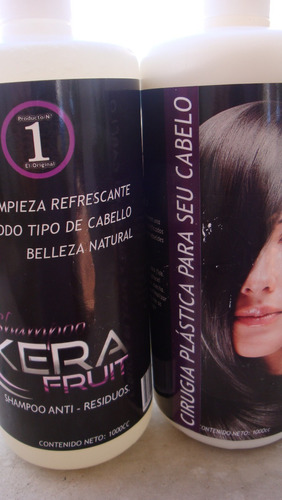 Cirugia Plastica Para Su Cabello Kera Fruit 1lt Brazilera