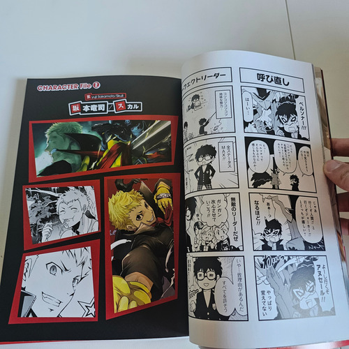 Persona 5 Caracter Anthology Artbook/manga Original