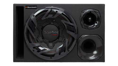 Caixa Trio Som Rebaixada Automotiva Completa 430 Rms Bomber