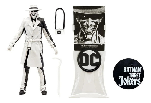 Mc Farlane Dc Figura 18cm Sketch Edition The Joker Comedian