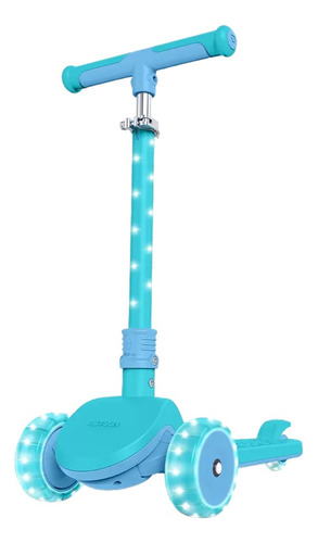 Jetson Nova Scooter De Pie Plegable Luces 3+ Color Azul Celeste Nova Azul