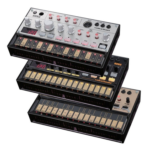 Korg Volca Set Beats Keys Bass Kit Sintetizadores Showmusic