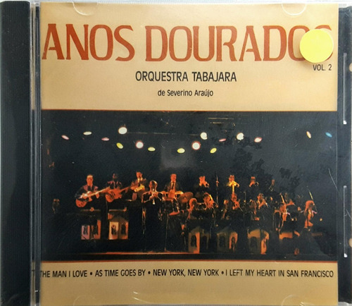 Imagem 1 de 2 de Cd Anos Dourados - Orquestra Tabajara - Vol 2 - Ba