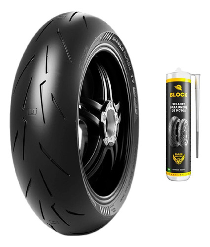 Pneu 190/55r17 Tl 75w Diablo Rosso Corsa 4 Pirelli + Selante