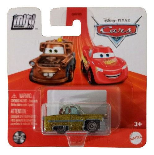 Tex Dinoco Cars Metal Mini Racers Disney Pixar Mattel