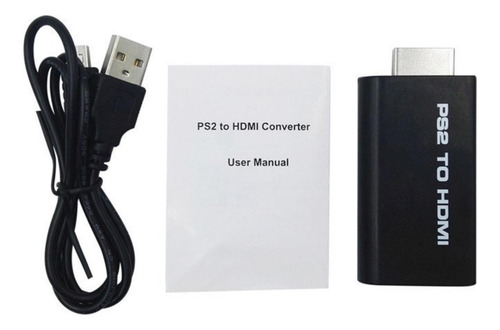D Convertidor De Ps2 A Para Juegos Hd 480i Con O/video
