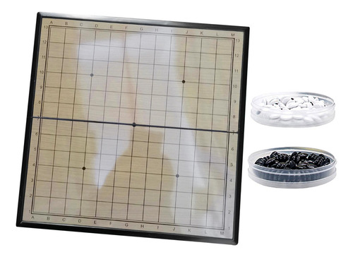 Go Game Set Tablero Plegable Con Piezas De Ajedrez Juego De