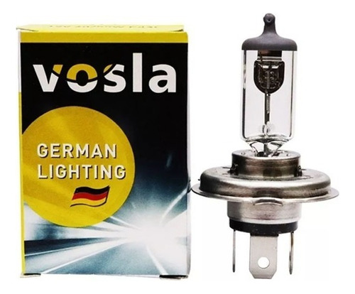 Lampara H4 Halogena Vosla Alemana 12v 60/55w - Nolin