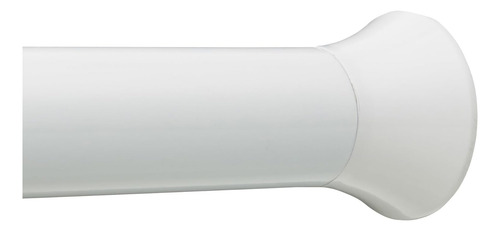 Cortinero Ajustable A Presión 60 A 90 Cm Blanco