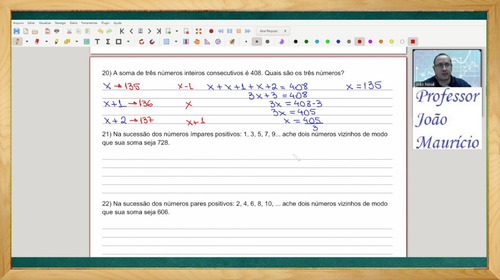 Reforço De Matemática Online Para Ens. Fund Ii E Concursos