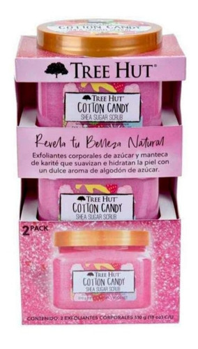 Exfoliante Tree Hut 2 Piezas De 510g, Te Rehidrata La Piel 