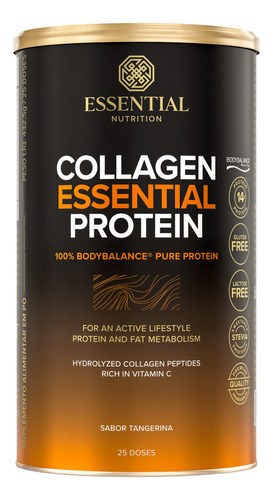 Collagen Bodybalance Essential Protein 432,5g Tangerina