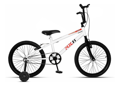 Bicicleta Infantil 20 Masculina Bmx Cross Com Rodinha Apoio