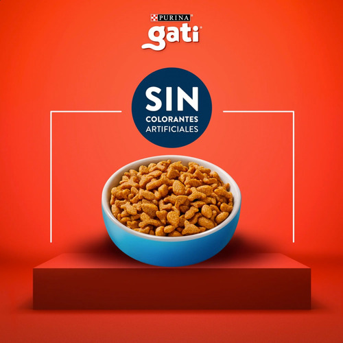 Alimento Gati Pescado Y Salmón X 15 Kg