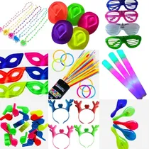 Comprar Cotillon Luminoso-flúo Pack 150 Personas 306 Artículos