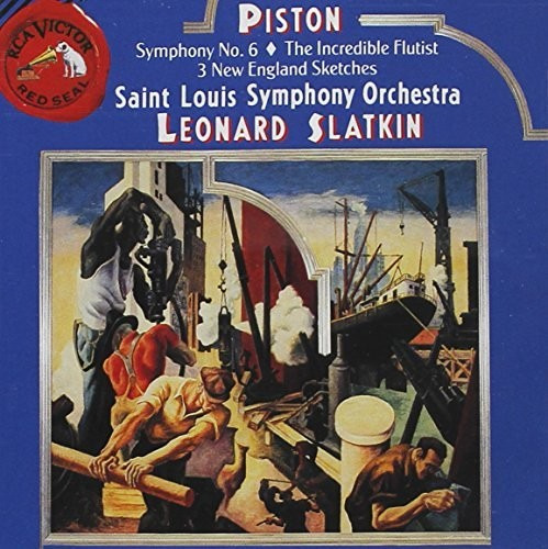 Piston//st Louis Sym Orch/slatkin Sym No 6 Cd