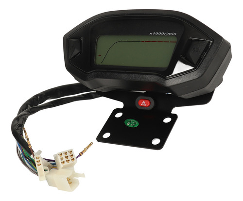Qa Velocímetro De Motocicleta, Tacómetro Digital Lcd,