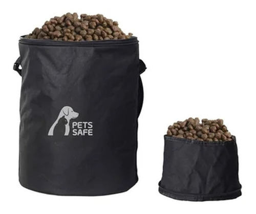 Bolsa Plegable Alimento Mascota Para Viaje Carro Pets Safe