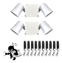 Comprar 2 Alarmas Vecinales C\u002F2 Sirenas 150m Ext C\u002F10 Controles 40w