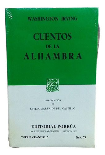 Cuentos De La Alhambra (nuevo Y Original)