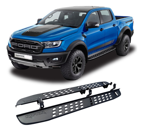 Pisadera Estilo Raptor Para Ford Ranger 2012-2021