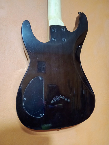 Guitarra 7 Cuerdas Dean Vendetta 1.7 Diestro Negro Palo De Rosa (Usado)
