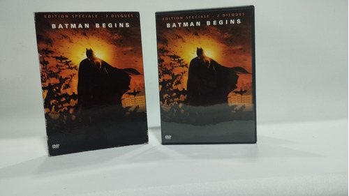 Batman Begins Dvd 2 Discos Pal Europa Película 