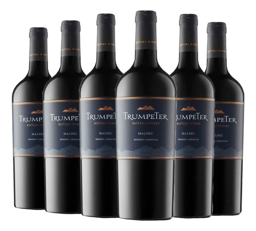 Vino Trumpeter Malbec Caja X6 X 750 Ml.