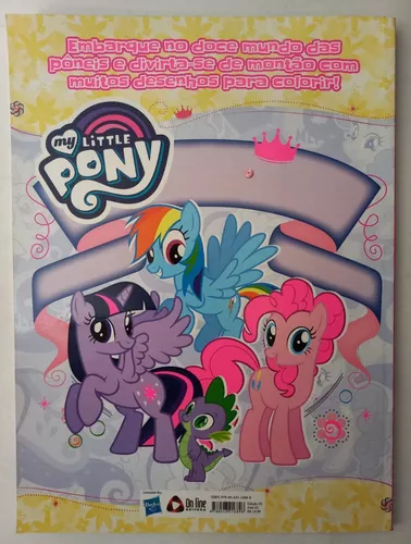 Livro P/ Colorir My Little Pony - Colorir Em 68pgs