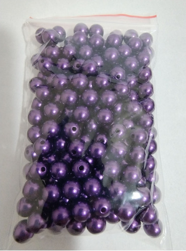 50 Gramas Pérola Abs 08mm Amethysta - 200 Peças